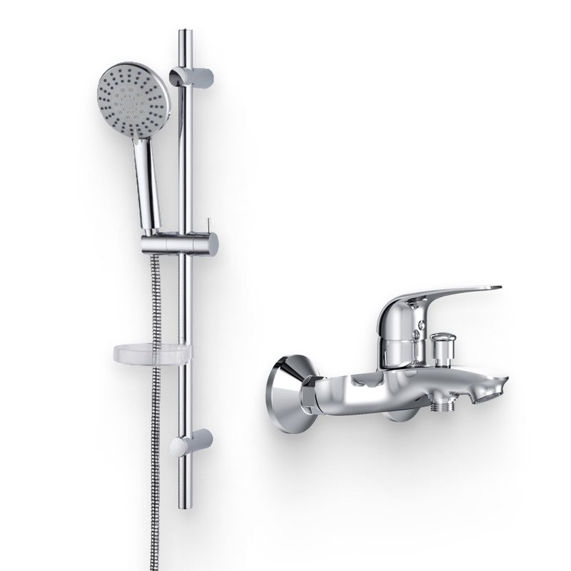 Душевой комплект Смеситель Damixa Astoria DX5510000 + Гарнитур RedBlu Palace One 914100000