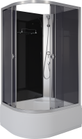 Душевая кабина Niagara Eco E110/80/40R/TN/BK 110х80 см, без крыши
