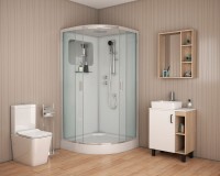 Душевая кабина Niagara Premium NG-6002-01 100х100х210, с низким поддоном