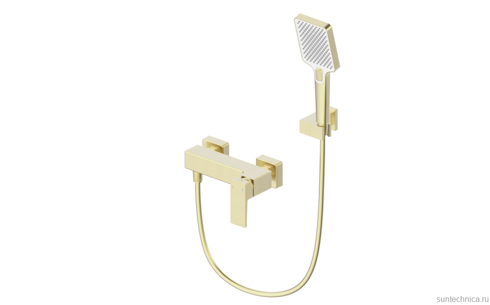 Смеситель для душа Wonzon & Woghand WW-88048068-BG брашированное золото