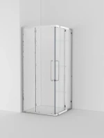 Душевой уголок Cezares Relax RELAX-304-A-2-100-C-CR 100x100, профиль глянцевый хром