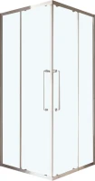 Душевой уголок Cezares Relax RELAX-304-A-2-100-C-CR 100x100, профиль глянцевый хром