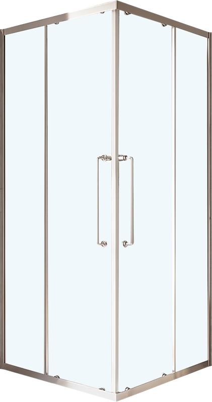 Душевой уголок Cezares Relax RELAX-304-A-2-100-C-CR 100x100, профиль глянцевый хром