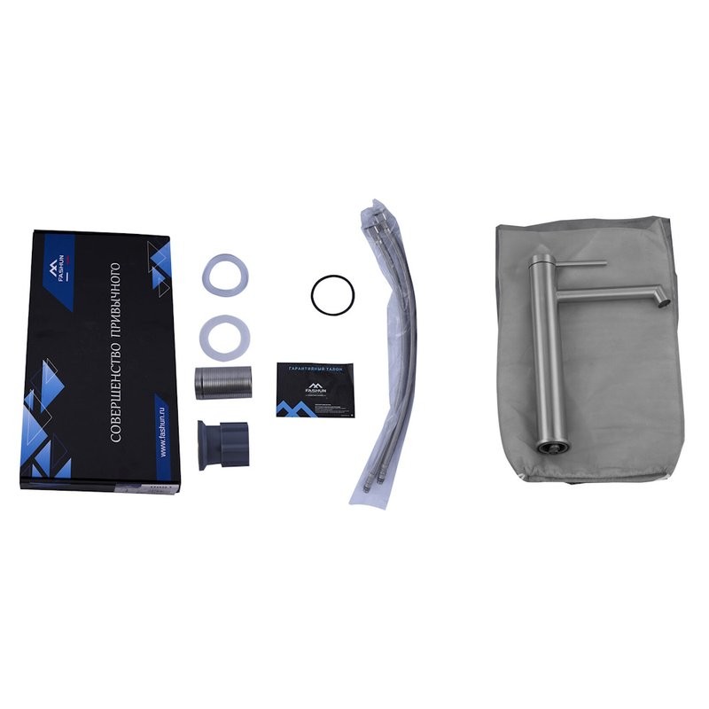 Смеситель для раковины Fashun A51233 сатин