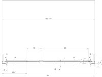 Душевая дверь в нишу Ravak Pivot PDOP2-110 Transparent, профиль хром