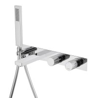 Встраиваемый смеситель для душа и ванны Abber Rund AF8730 С ВНУТРЕННЕЙ ЧАСТЬЮ, хром