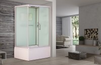 Душевая кабина Esbano Elegancia ES-129CKRB R с высоким поддоном, с сиденьем