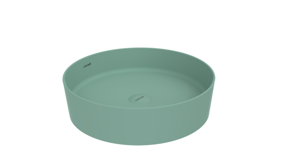 Накладная раковина Creavit Loop LP145-00NY00E-0000 зеленый нил