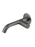 Смеситель для раковины AltroBagno Bilancia AltroBagnoBilancia010803GM С ВНУТРЕННЕЙ ЧАСТЬЮ, оружейная сталь