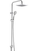 Душевой комплект Смеситель Wasserkraft Alme 1501 + Стойка A017