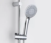 Душевой комплект Смеситель Wasserkraft Alme 1501 + Стойка A017