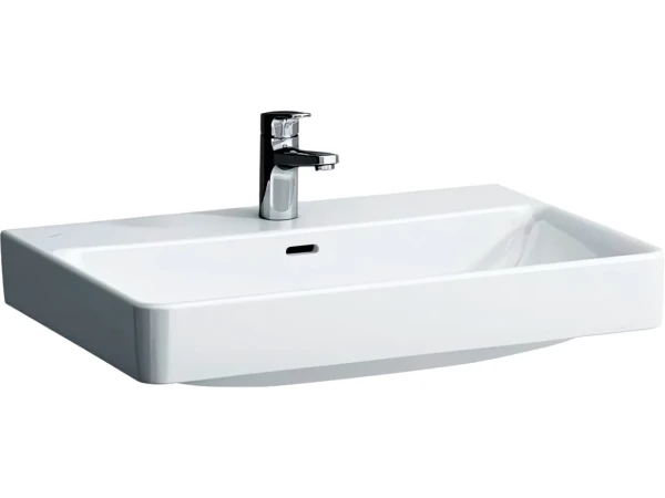 Мебельная раковина Laufen Pro S 8.1096.7.000.104.1 70 накладная, белая, прямоугольная, фарфор