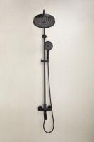 Душевая стойка BELZ B812 B24812-7 матовая черная