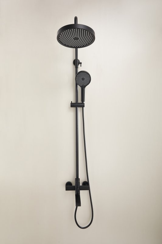 Душевая стойка BELZ B812 B24812-7 матовая черная