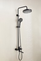 Душевая стойка BELZ B812 B24812-7 матовая черная