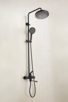 Душевая стойка BELZ B812 B24812-7 матовая черная