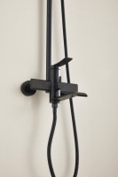 Душевая стойка BELZ B812 B24812-7 матовая черная