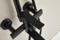 Душевая стойка BELZ B812 B24812-7 матовая черная