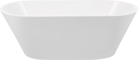 Акриловая ванна BelBagno BB61-1700-W0 170x75 см, отдельностоящая, белая, овальная, на ножках, с донным клапаном