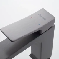 Смеситель для раковины Shevanik S4401T, оружейная сталь Смеситель для раковины Shevanik S4401T, оружейная сталь