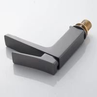 Смеситель для раковины Shevanik S4401T, оружейная сталь Смеситель для раковины Shevanik S4401T, оружейная сталь