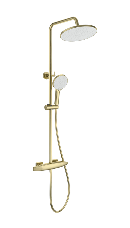 Душевая стойка Wonzon & Woghand WW-B3035-A1-BG брашированное золото