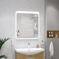 Зеркало CONTINENT Lacio 80х90 с подсветкой