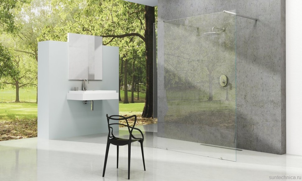 Встраиваемый смеситель для душа и ванны Ravak Chrome CR 066.00 С ВНУТРЕННЕЙ ЧАСТЬЮ