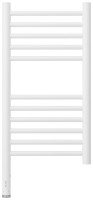 Полотенцесушитель электрический Сунержа Богема 3.1 30-6004-6030 70x35 см, подключение слева, матовый белый, лесенка