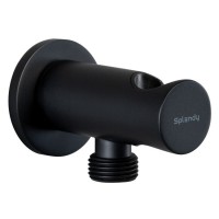 Шланговое подключение Splendy AA215YRLBM матовое черное Шланговое подключение Splendy AA215YRLBM матовое черное