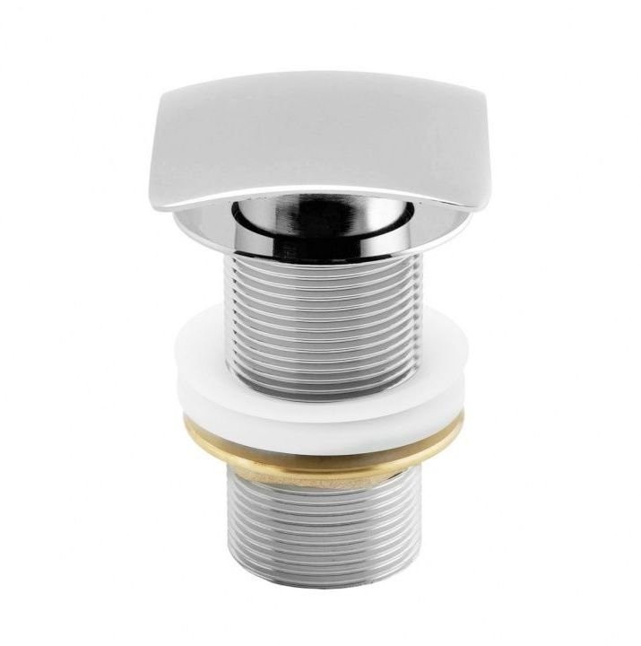 Донный клапан для раковины Allen Brau Infinity Square 5.21025-00 без перелива, хром