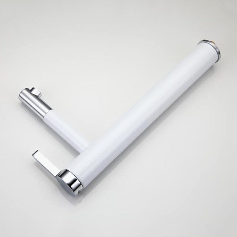 Смеситель для раковины Frap H52 F1052-15 белый, хром