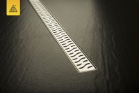 Душевой трап (лоток) MCH Chudej Harmony CH650H 65 см, решетка хром, с сифоном