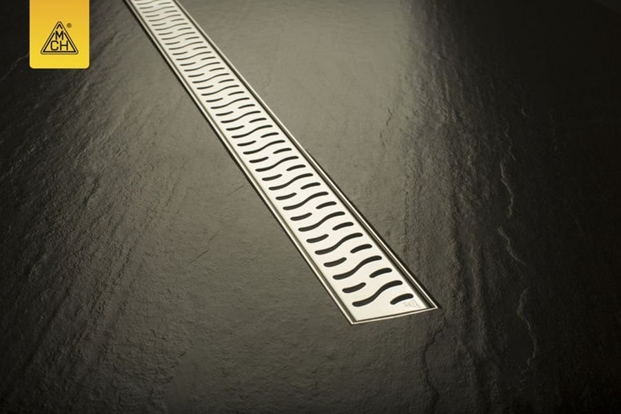 Душевой трап (лоток) MCH Chudej Harmony CH650H 65 см, решетка хром, с сифоном