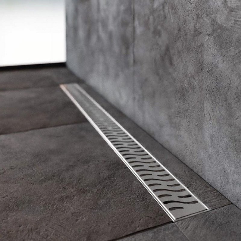 Душевой трап (лоток) MCH Chudej Harmony CH650H 65 см, решетка хром, с сифоном