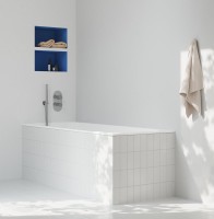 Термостатический смеситель встраиваемый Ravak Espirit ES 063.00CR.O2.RB07C С ВНУТРЕННЕЙ ЧАСТЬЮ, для ванны с душем, хром