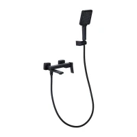 Смеситель для ванны с душем Frap H84 F3284-6 черный
