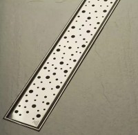 Душевой трап (лоток) MCH Chudej Drops CH650/50D 65 см, решетка хром, с сифоном