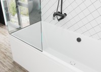Акриловая ванна Vagnerplast Cavallo 190x90 см, пристенная, ультрабелая, на ножках