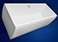 Акриловая ванна Vagnerplast Cavallo 190x90 см, пристенная, ультрабелая, на ножках
