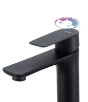 Смеситель для раковины Frap H806-6 F10806-6 черный Смеситель для раковины Frap H806-6 F10806-6 черный
