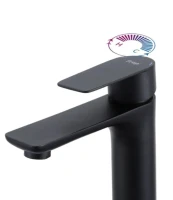 Смеситель для раковины Frap H806-6 F10806-6 черный Смеситель для раковины Frap H806-6 F10806-6 черный