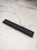 Душевой трап (лоток) AltroBagno Livello AltroBagnoLivello071208MB 60 см, решетка матовая черная, под плитку