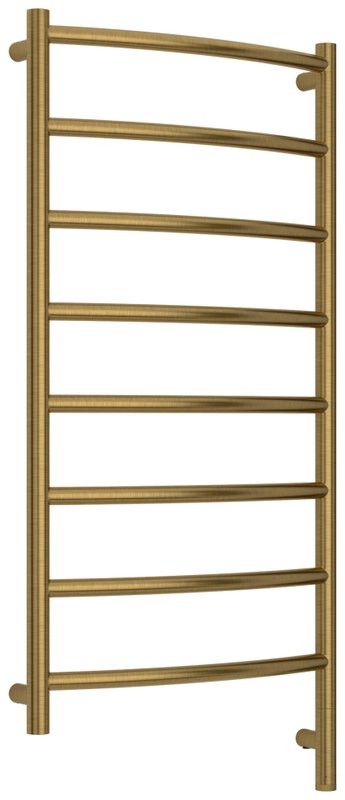 Полотенцесушитель электрический Сунержа Галант 3.1 051-6001-1050 110x55 см, подключение справа, состаренная латунь, лесенка