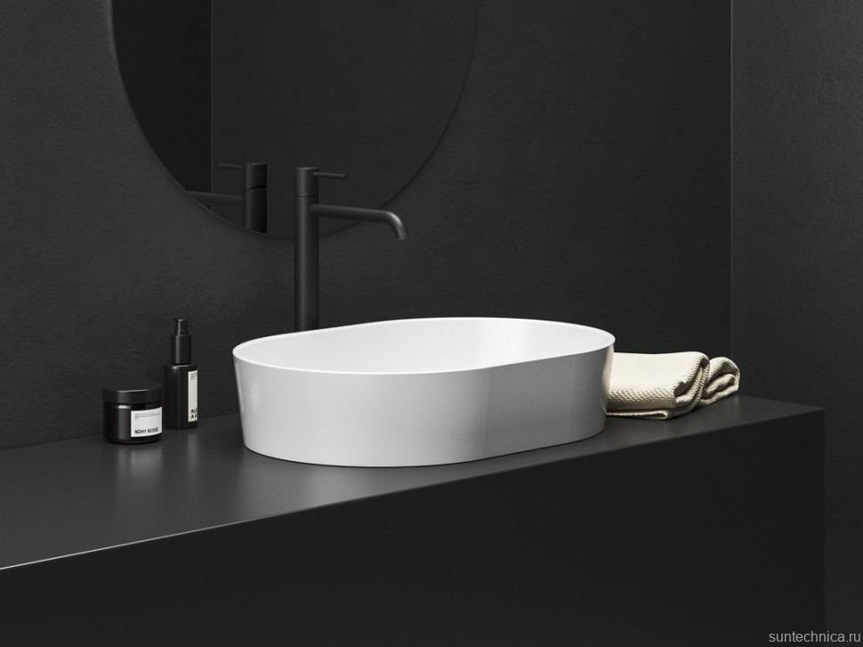 Смеситель для раковины Ravak Espirit ES 015.20 BLM матовый черный