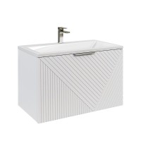 Тумба с раковиной Grossman Блисс 60 матовая белая