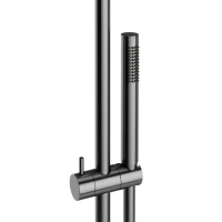 Душевая штанга Sancos SC9035GG вороненая сталь