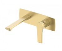 Смеситель для раковины Wonzon & Woghand Brilliant WW-88869079-BG С ВНУТРЕННЕЙ ЧАСТЬЮ, брашированное золото