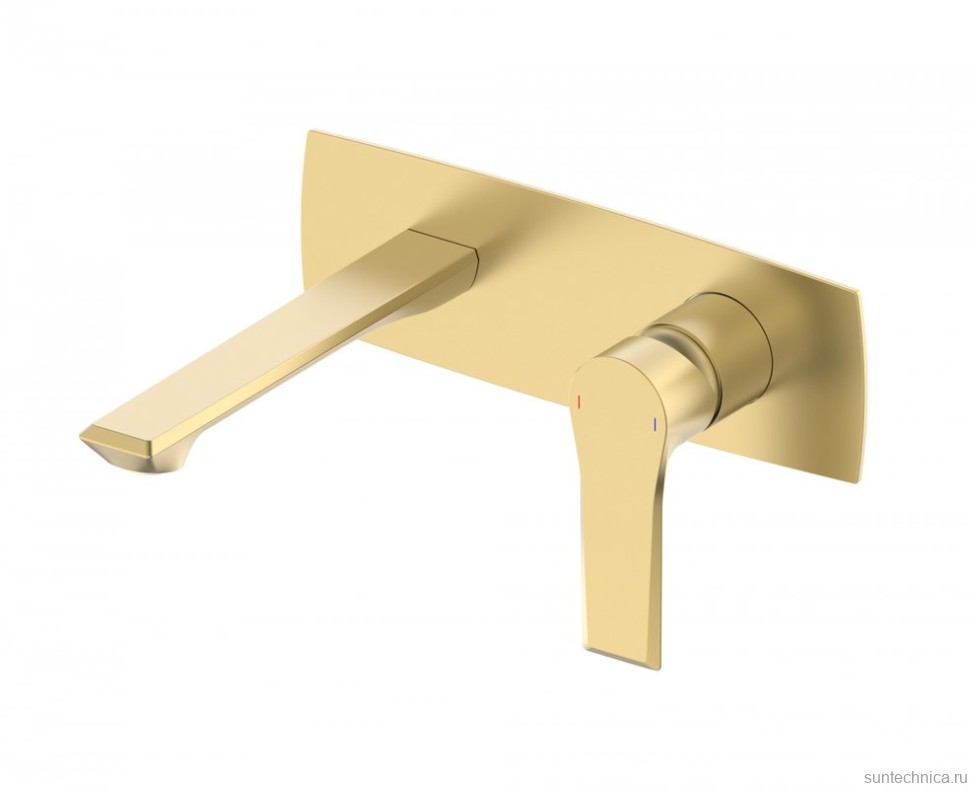Смеситель для раковины Wonzon & Woghand Brilliant WW-88869079-BG С ВНУТРЕННЕЙ ЧАСТЬЮ, брашированное золото