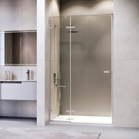 Душевая дверь в нишу RGW Stilvoll SV-004 1500х2000 профиль хром, стекло прозрачное
